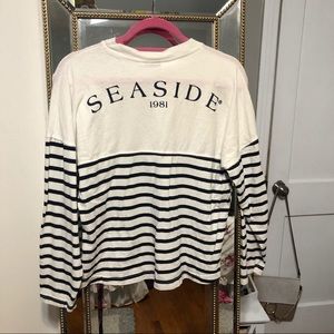 NWOT Seaside Style Spirit Jersey Long Sleeve Top